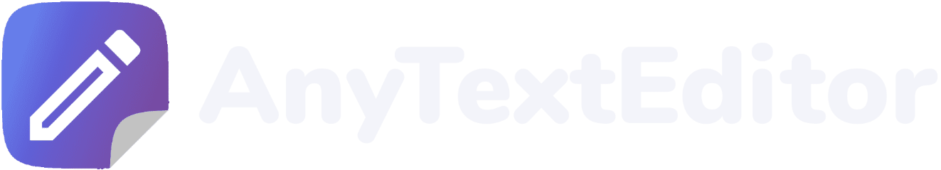 AnyTextEditor